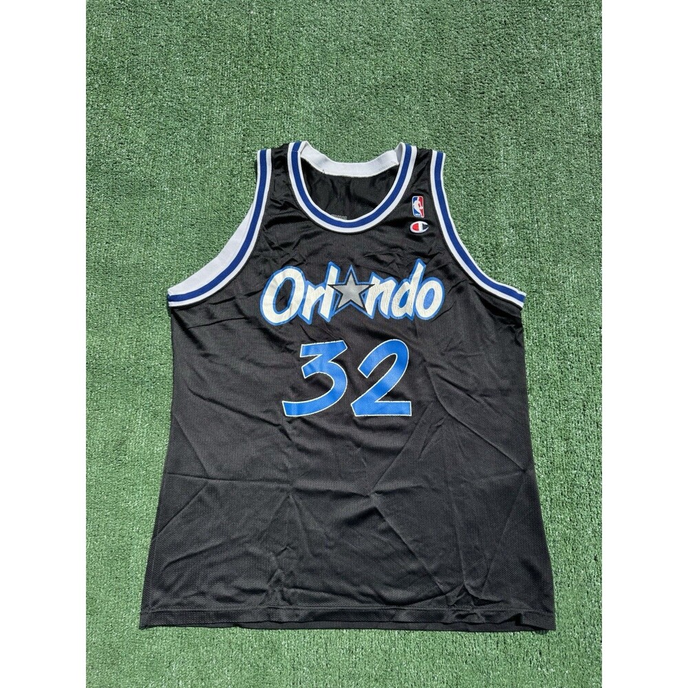 Vintage 90s Shaquille O'Neal #32 Orlando Magic Jersey Size Large. Champion Shaq